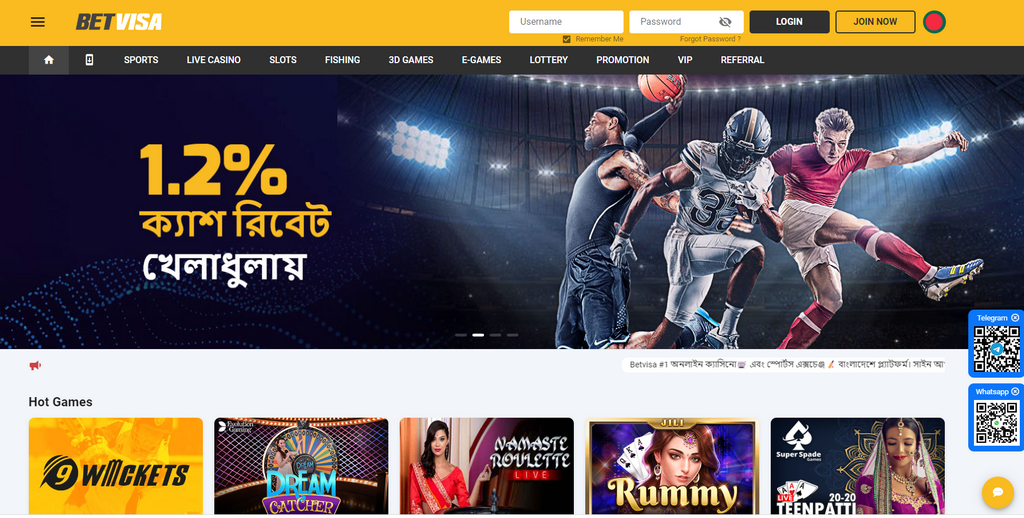 Online Casino Betvisa Bangladesh